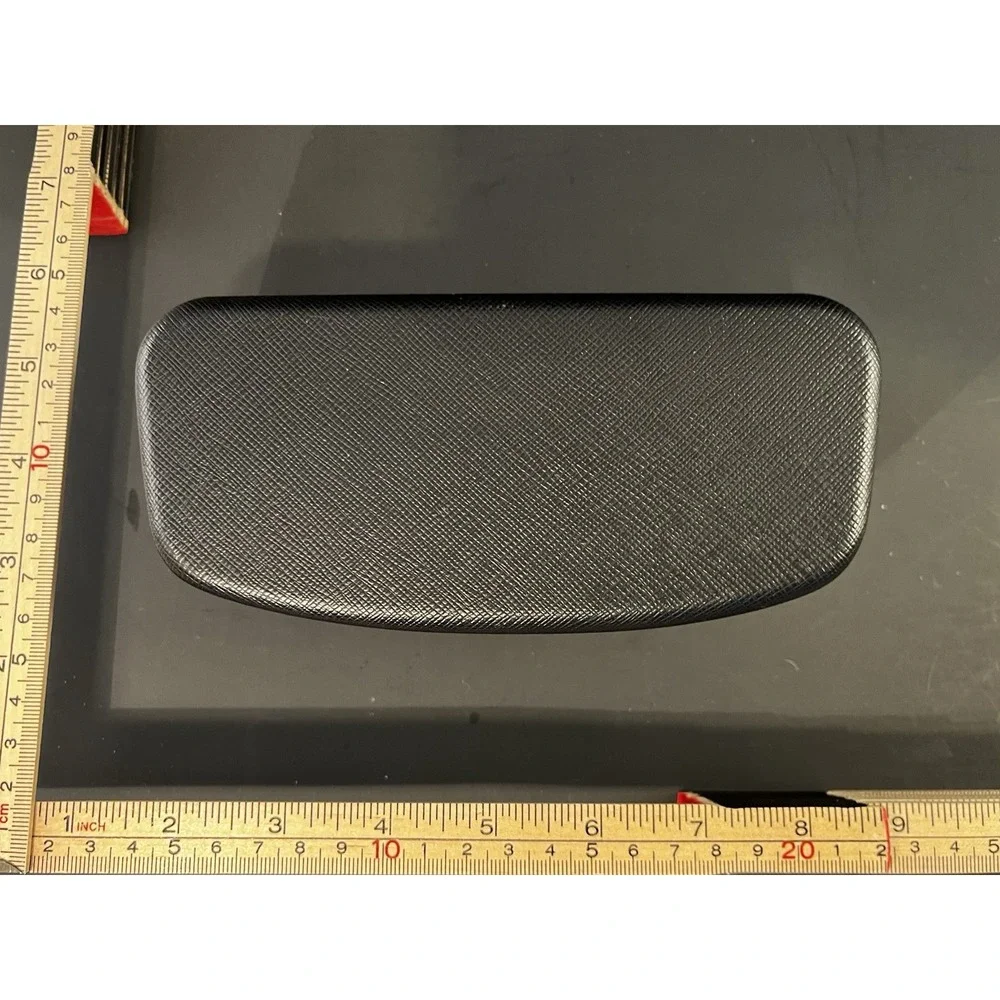 Salvatore Ferragamo Black Plastic Hard Case ONLY for Sunglasses or Eyeglasses